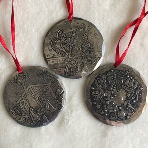 Wendell August Collectible Holiday Ornaments 2012 2014 2015